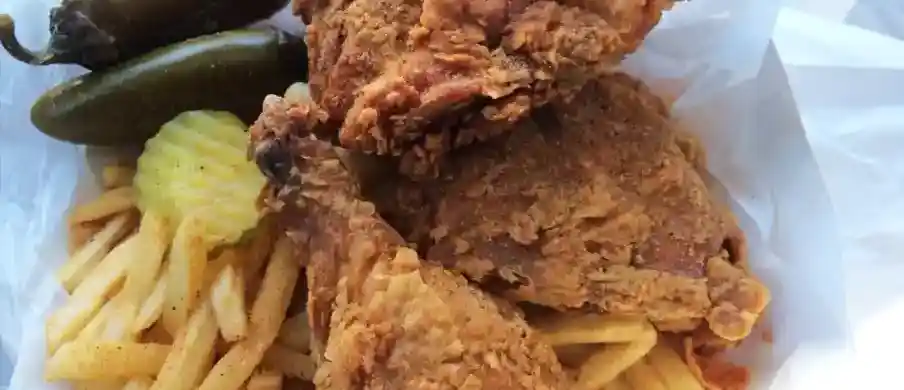 Fried Chicken at Rudy's Chicken